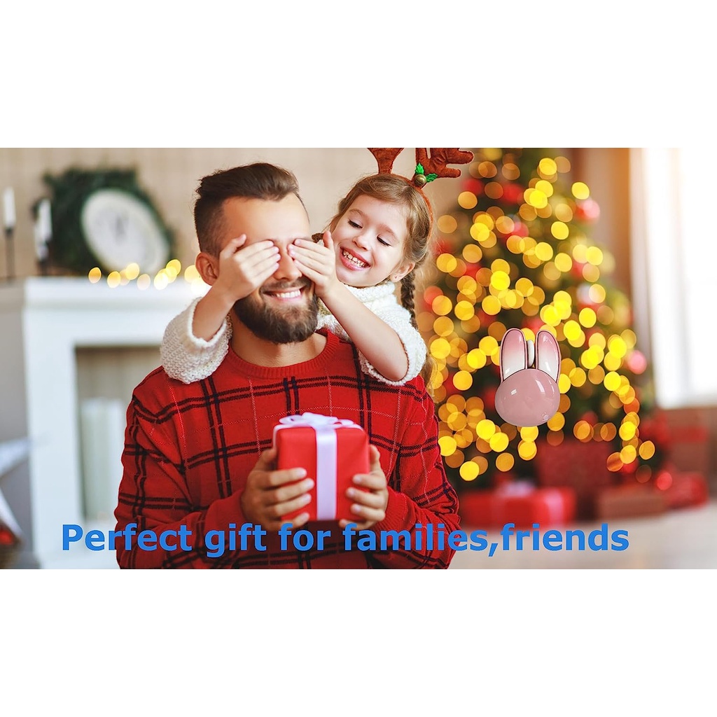 Chuột Quang Không Dây 3D Hình Thỏ Bunny Dễ Thương