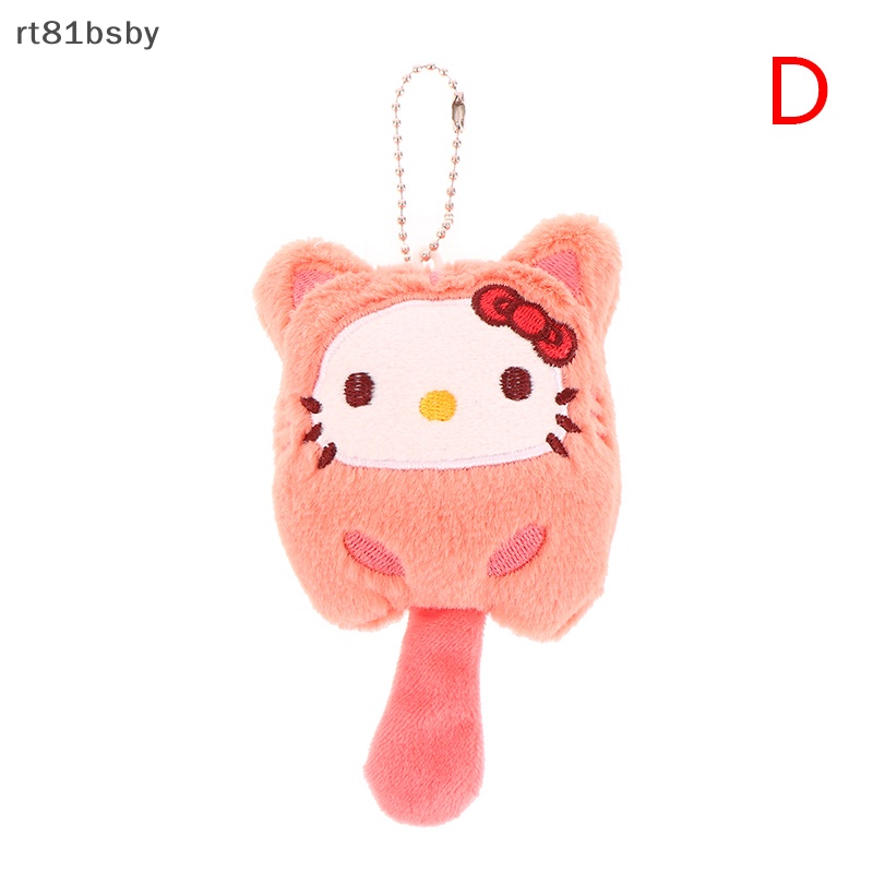 SANRIO Đồ chơi nhồi bông Mềm Mại Hình Nhân Vật Hoạt Hình Melody Kuromi Trang Trí Móc Khóa / Ba Lô / Túi Xách / Móc Khóa