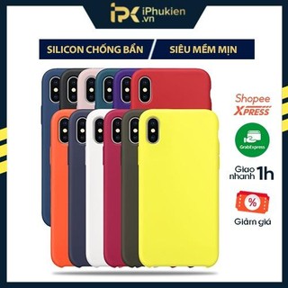 Ốp lưng Silicon  bảo vệ tốt cho iP Xr /X/ Xs/ Xsmax