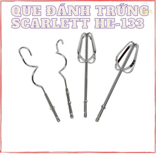 Que đánh trứng máy đánh trứng scarlett he-133, que đánh trứng, đánh bột bằng thép không gỉ - hàng chính hãng