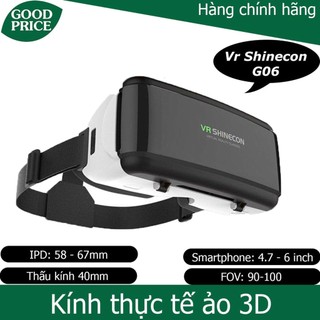 [HCM] Kính thực tế ảo 3D VR Shinecon G06