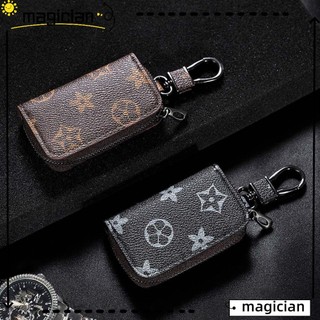 MAG Car Key Cover Portable Multifunction Key Bag Case Zipper Key Bag Car Organizer Keychain Car Key Case
