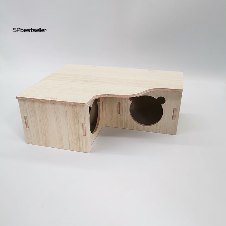 Thang Leo Bằng Gỗ Tự Nhiên Cho Chuột Hamster