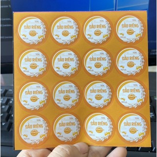 TEM DÁN NHÂN BÁNH  -ĐỦ VỊ