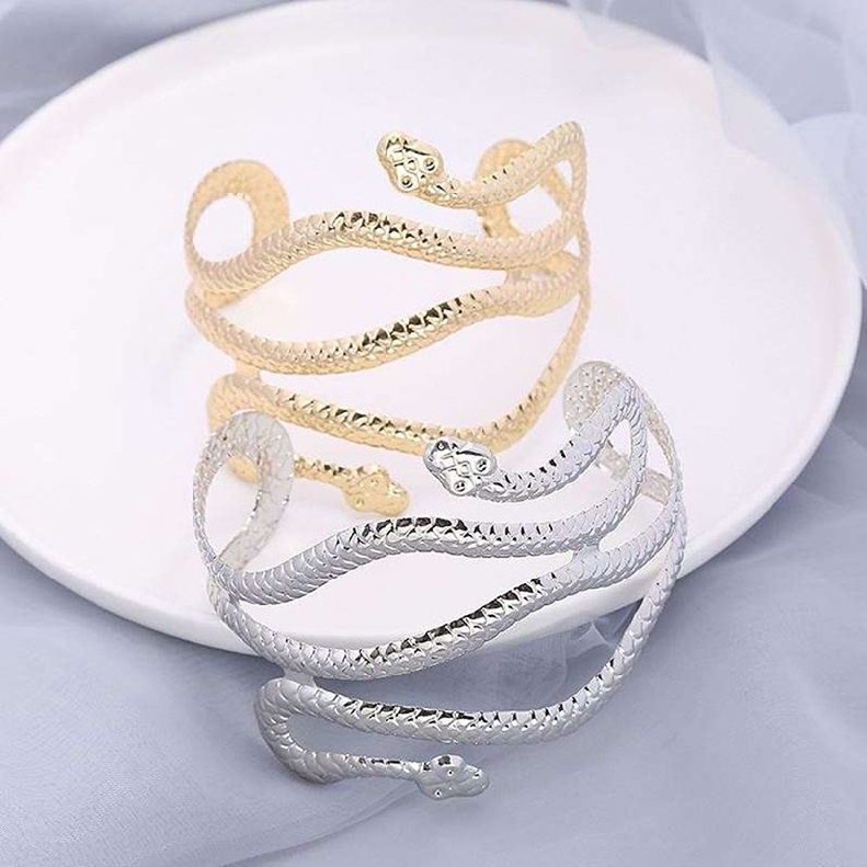 New Hollow Body Bracelet Adjustable Snake Arm Bangle Armband Arm Chain Arm Ring