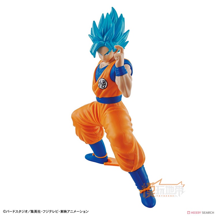 Hàng Có Sẵn Lắp Ráp Nhân Vật Son Goku Super Saiyan Màu Xanh Dương Trong Phim Bảy Viên Ngọc Rồng Thương Hiệu Bandai