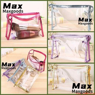 Túi zipper nhựa trong suốt đựng đồ dùng cá nhân cho nữ