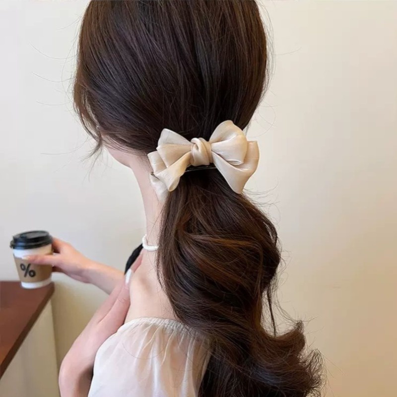 Kẹp Nơ Kẹp Tóc Hai Mặt Đa Năng Thời Trang Mùa Hè Cho Nữ