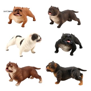 Mô Hình Chó Pitbull Mini Dùng Để Trang Trí