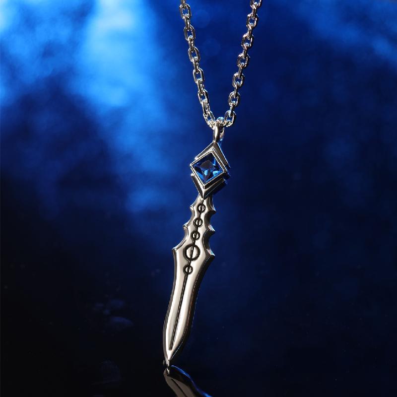 Vòng cổ Mặt Kim Loại Hình Nhân Vật Lancer Alter Cu Chulainn Trong Game Fate Stay Night Thời Trang Unisex