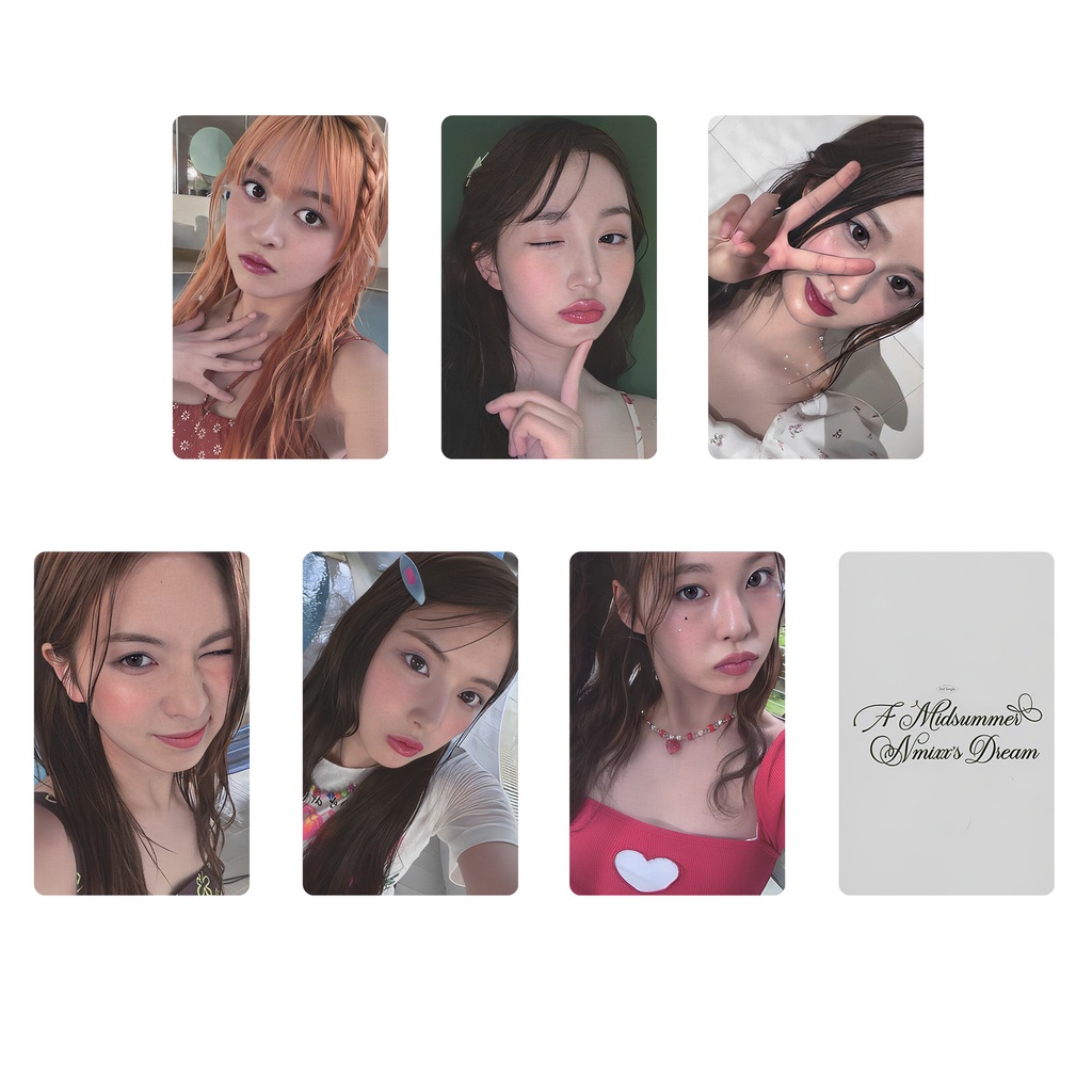 Bộ Sưu Tập Thẻ Hình Nhóm Nhạc Kpop Nmix