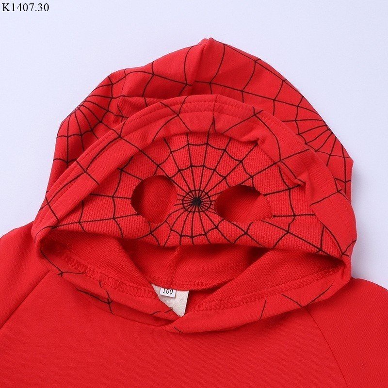 Áo siêu nhân bt có mũ