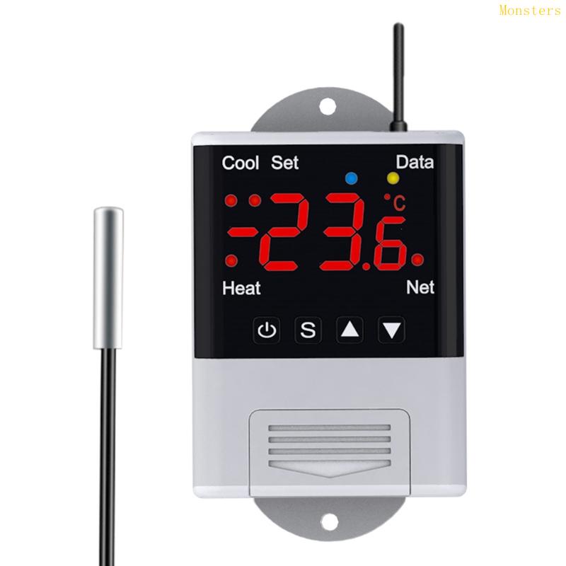 Bộ Điều Khiển Nhiệt Độ Bể Cá Kết Nối WIFI Chuyên Nghiệp Kèm Cảm Biến NTC
