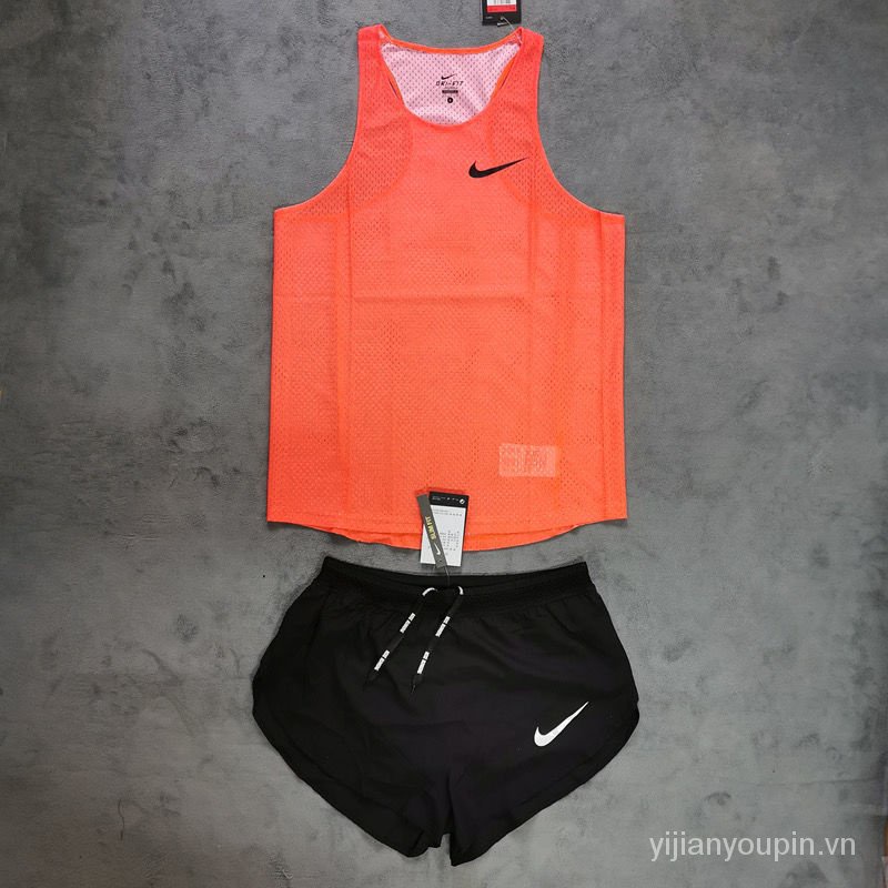 Bộ Đồ Thể Thao Ba Tiêu Chuẩn Hoàn Chỉnh Đường Ray Và Cánh Đồng Chữ V Cho Nam Nữ Chạy Marathon Chạy Bộ