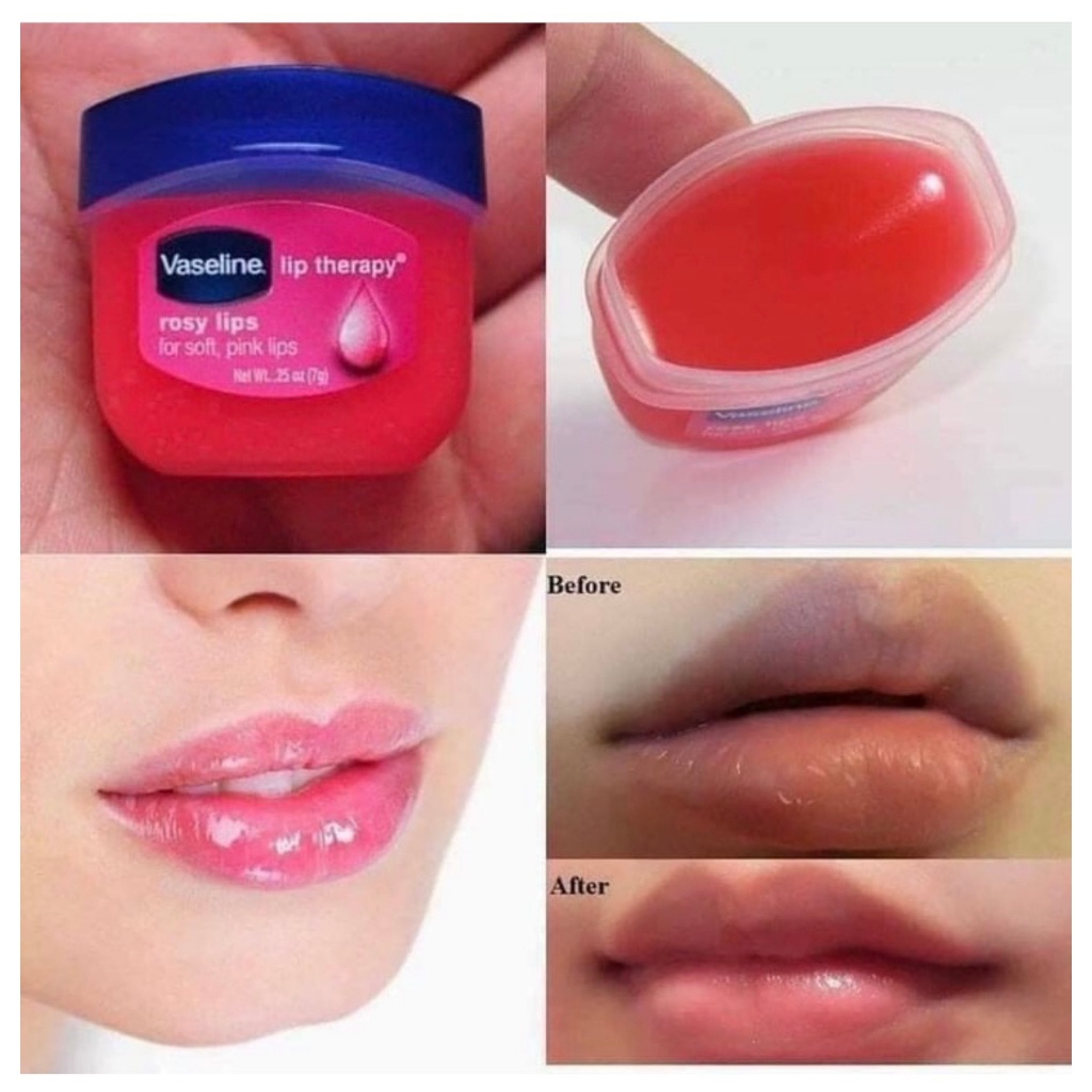 Sáp Son Dưỡng Môi Vaseline Mang Lại Làn Môi Mềm Mọng Ngay Lần Đầu Sử Dụng 7g