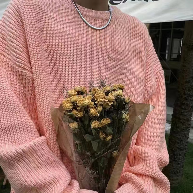 Áo Sweater Tay Dài Chất Liệu Dày Dặn Thời Trang Thu Đông Cao Cấp Cho Nam