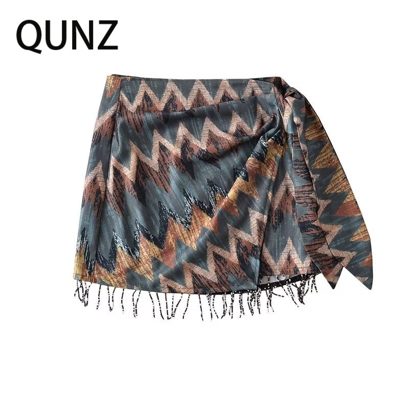 Qunz Giải Trí Nửa Váy Dài Đa Năng 3069