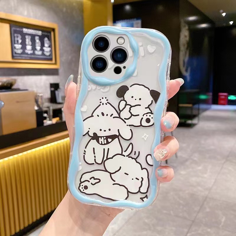 Ốp Điện Thoại hàng mới phim hoạt hình dễ thương Cho iPhone 11 12 13 14 Pro Max Túi khí chống rơi điện thoại