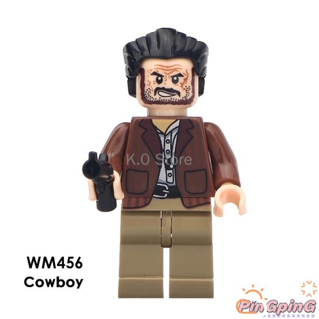 Bộ Đồ Chơi Lắp Ráp Nhân Vật Phim Cao Bồi