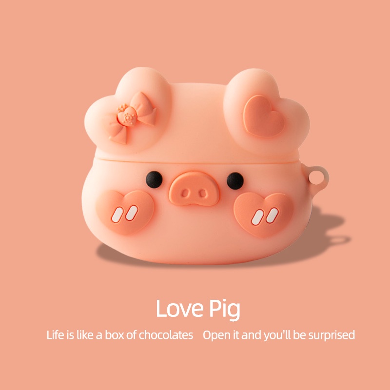 Vỏ Bảo Vệ Hộp Sạc Tai Nghe sony wf-1000xm5 Họa Tiết Hoạt Hình 3d Dễ Thương