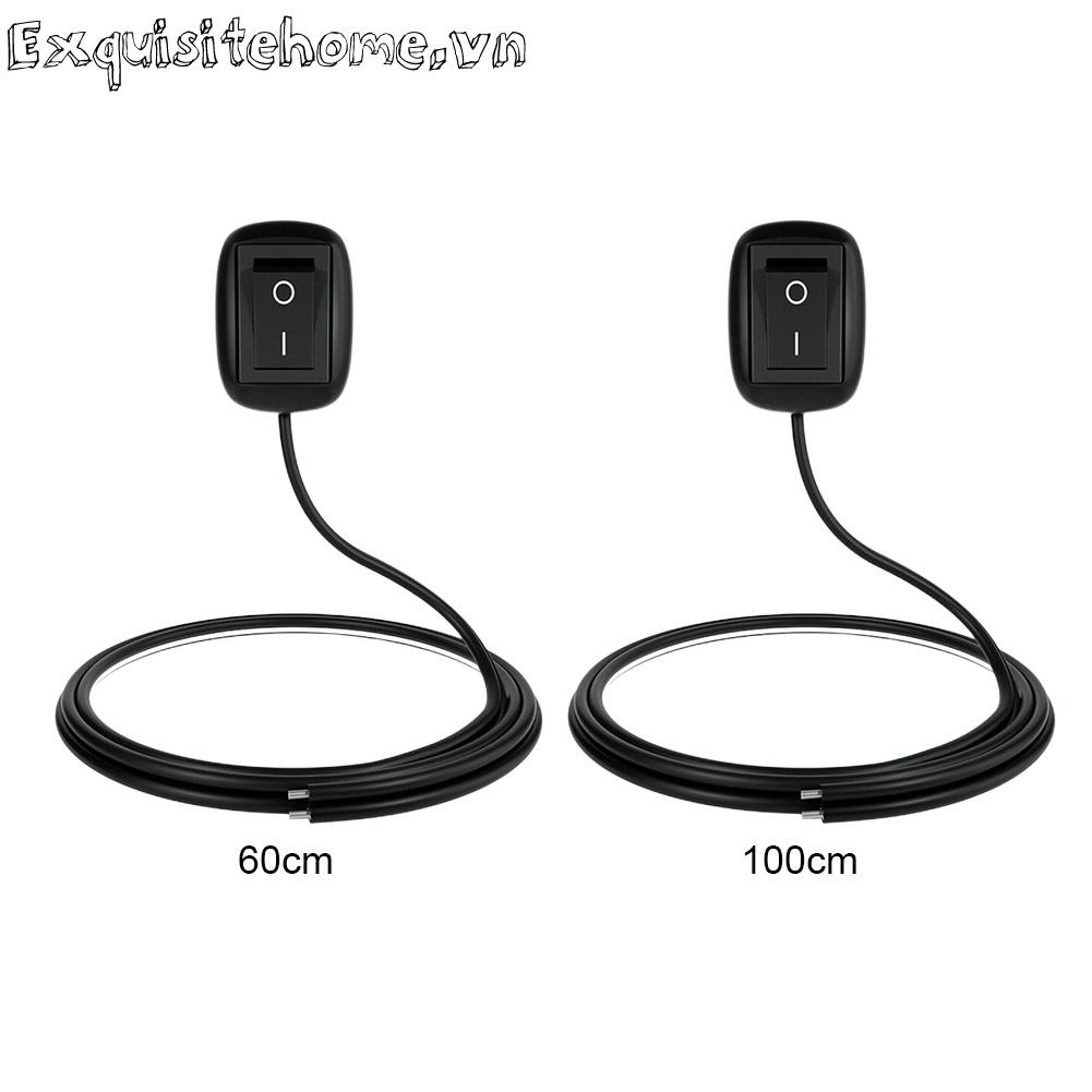 Công tắc ô tô đa năng với cáp công tắc nút ô tô 60cm / 100cm cho đèn lái xe sương mù