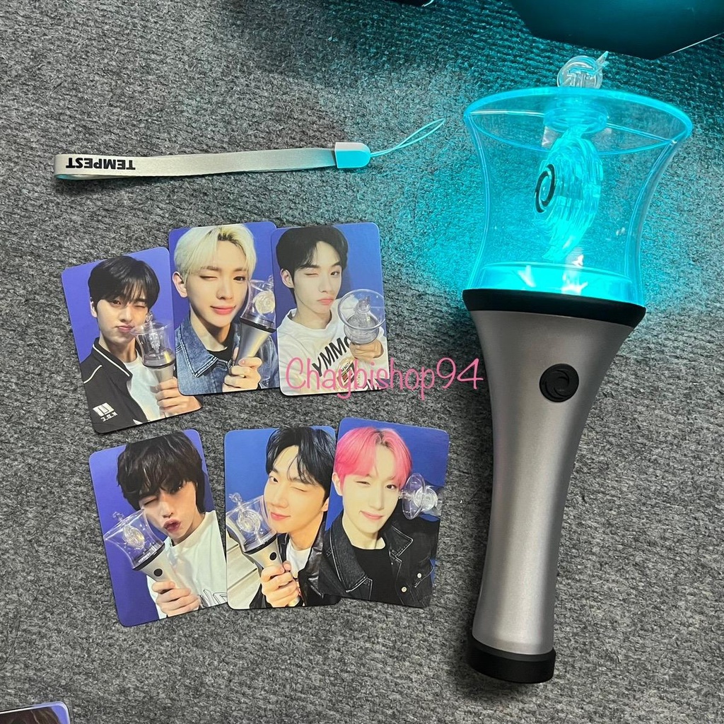 Lightstick Tempest Official kèm set 7 card POB