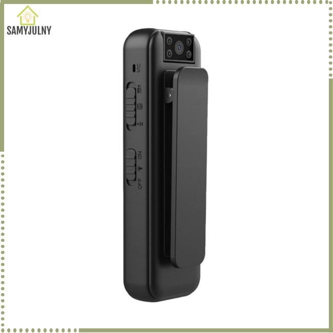 Sam body camera 1080p mini body camera với hồng ngoại tầm nhìn ban đêm cảnh sát body cam máy quay bỏ túi cho cuộc họp cưỡi ngựa