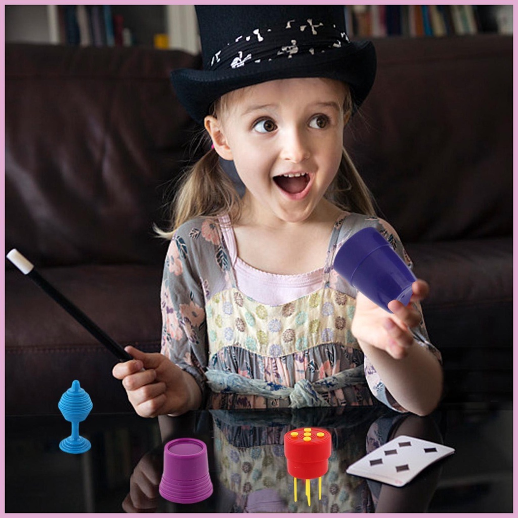 Trò chơi magic tricks cho trẻ em 1 bộ trẻ em đạo cụ magic tricks bộ dụng cụ magic tricks thực tế cho trẻ em trò đùa trẻ em shinvn
