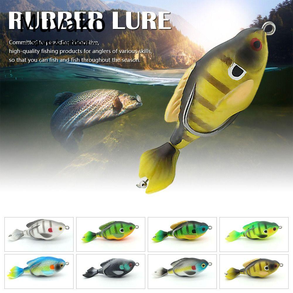Muvako Cao su lure di động bền như thật spinner chìm mồi câu cá mềm