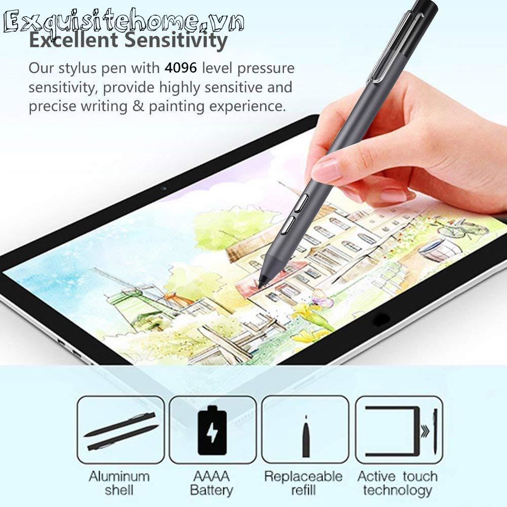 Bút stylus với độ nhạy áp suất 4096-level cho surface pro 8 6 6 4 3