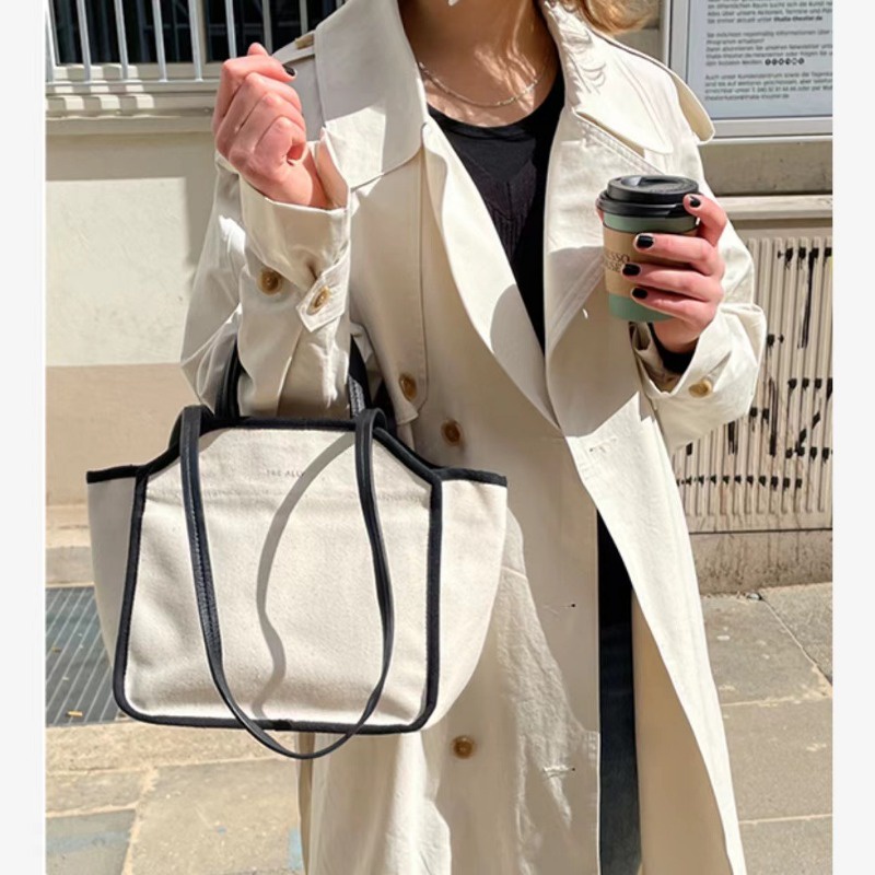 Túi mẹ túi mẹ túi đa chức năng túi mẹ và bé túi vải nhẹ túi xách ăn trưa túi đeo chéo vai túi mẹ