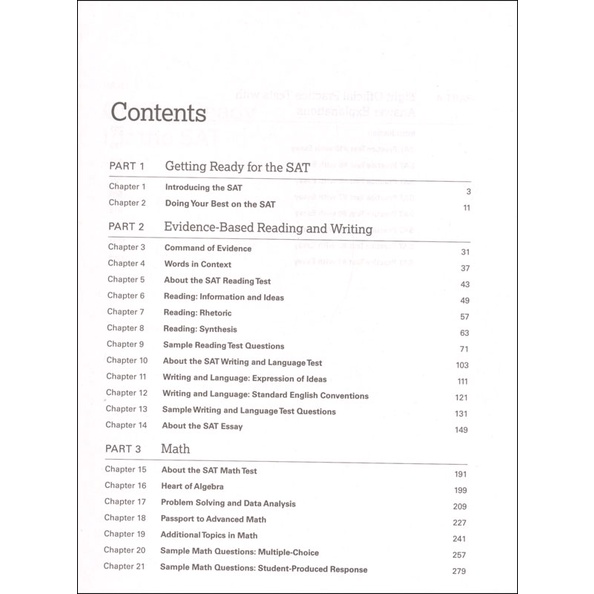 The Official SAT Study Guide, 2020 Edition