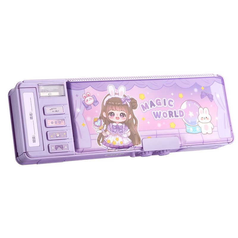 Hộp Đựng Bút Đa Năng Có Khóa Mật Khẩu Cho Bé Trai