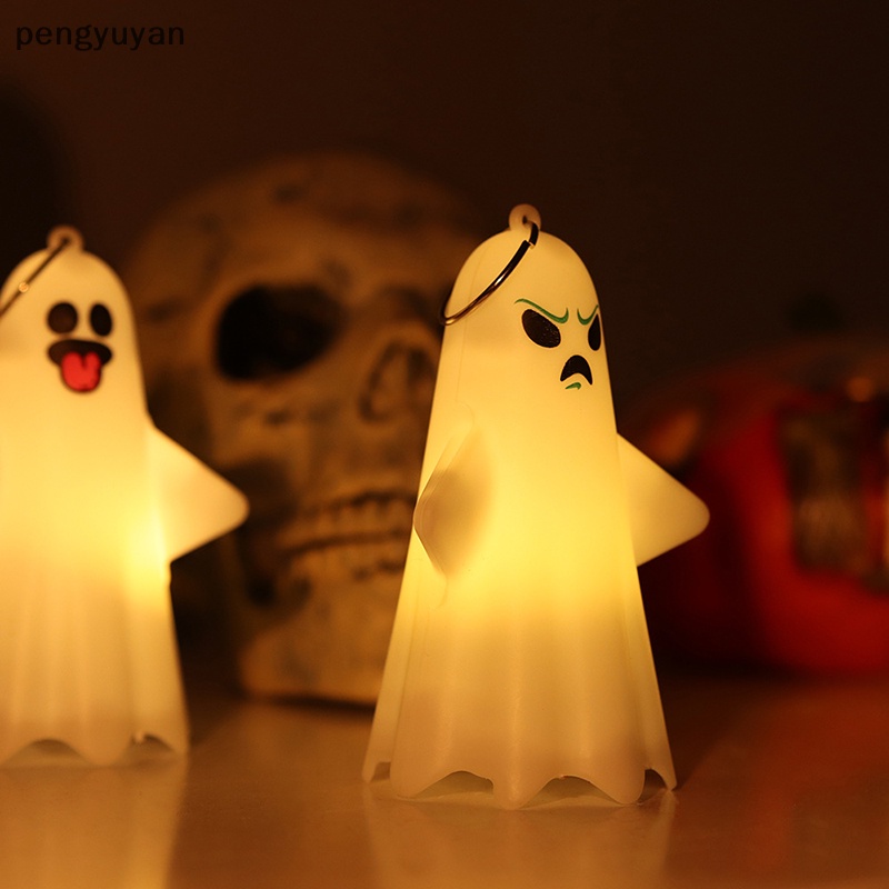 Đèn led halloween đèn ma kinh dị cầm đèn bí ngô trang trí tiệc hallowen hạnh phúc prop đồ trang trí ngôi nhà ma ám