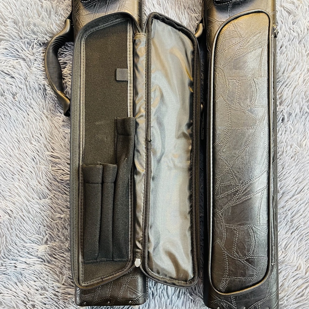 Bao Da Đựng Cơ Gậy Bi A Bida  3x4 Da Cao Cấp