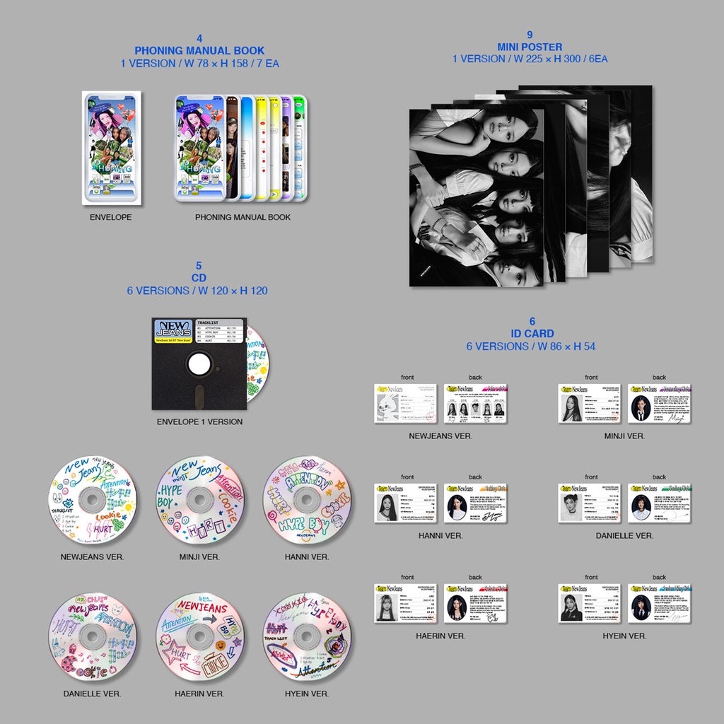 NewJeans - 1st EP  BLUEBOOK Ver.