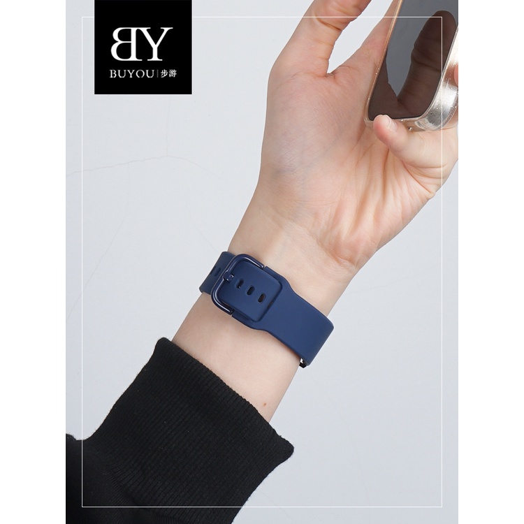 Thích hợp cho samsung galaxy watch 6 5 4 43mm 47mm 40mm 44mm dây đeo silicon thích hợp cho active 2 3 dây đeo silicon thời trang và cao cấp