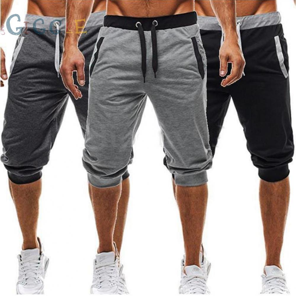 Shorts Gym Jogger Jogging Pants M-3XL M-XXXL Mens Polyester Short Pants