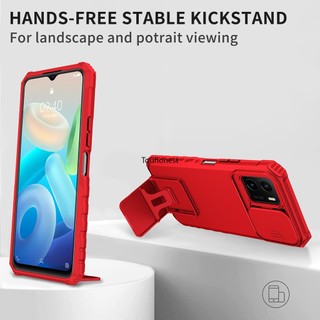 Vỏ cho vivo y15s y01 y15a y20 y50 y30 y30i y53s y51 y33 y31 y72 y76 y76s trượt chống va đập mát mẻ bảo vệ ống kính áo giáp bao đựng điện thoại jf