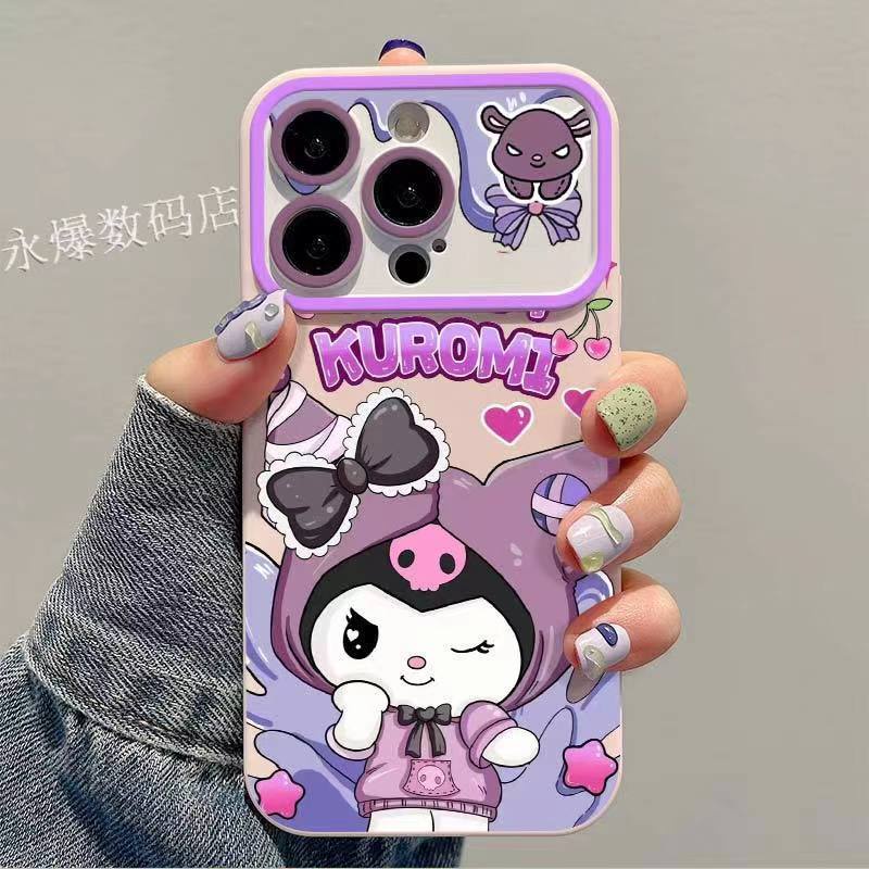 Ốp Điện Thoại Mềm Họa Tiết kuromi Cho Iphone 14promax 13Pro12 / 11 7p