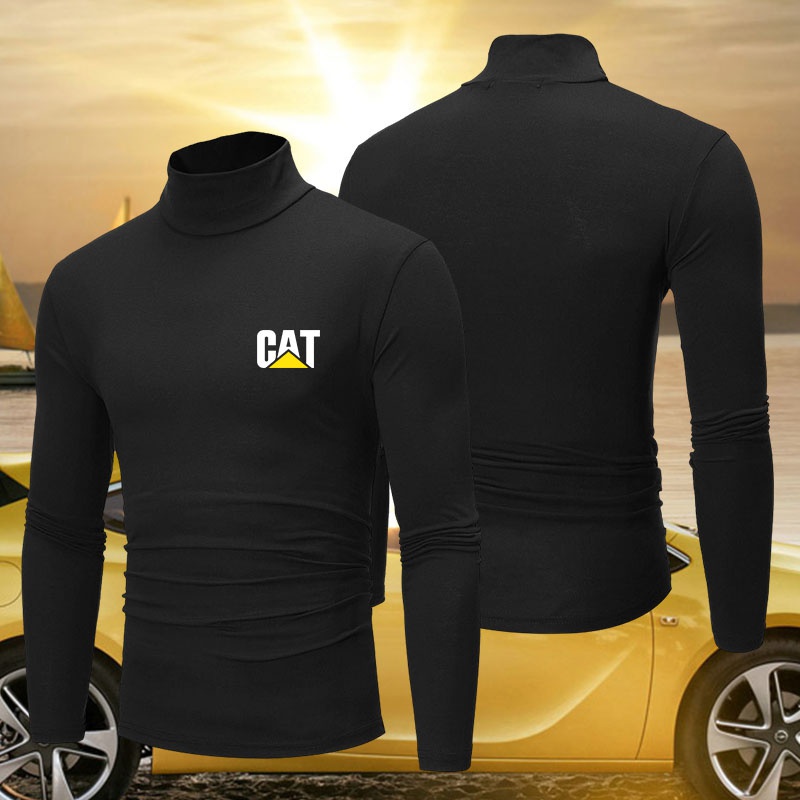 Áo Thun Dài Tay Cổ Lọ Thời Trang Mùa Xuân Cho Nam