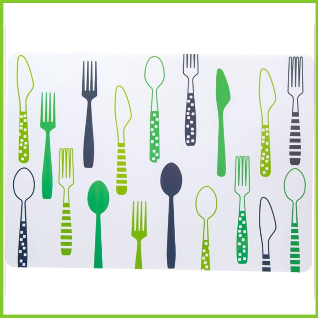 Tấm Lót Bàn Ăn Họa Tiết Hoạt Hình Đơn Giản