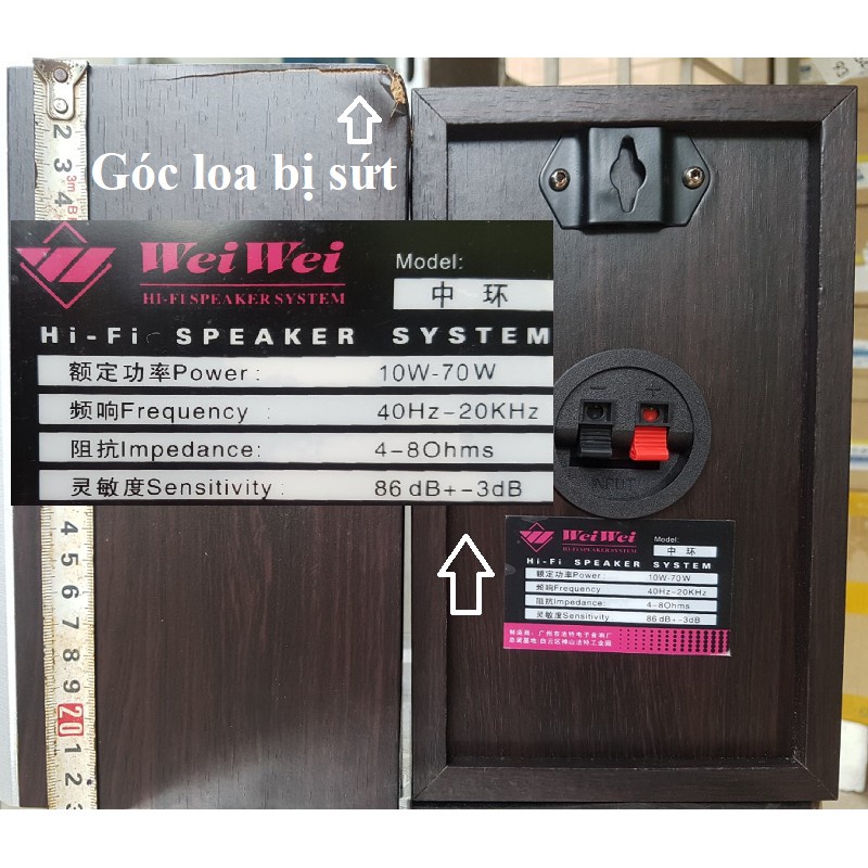 1 cái Loa Bookshelf các loại