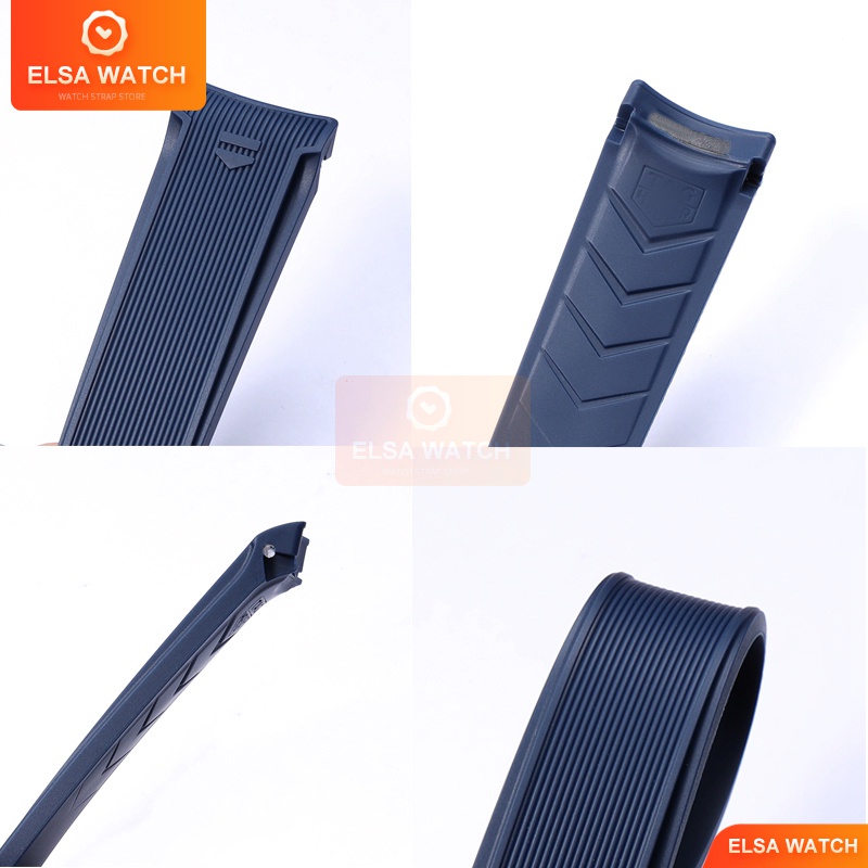 Dây đồng hồ TAG Heuer 22mm dây đồng hồ 22mm dây đồng hồ cao su TAG Heuer Aquaracer 300