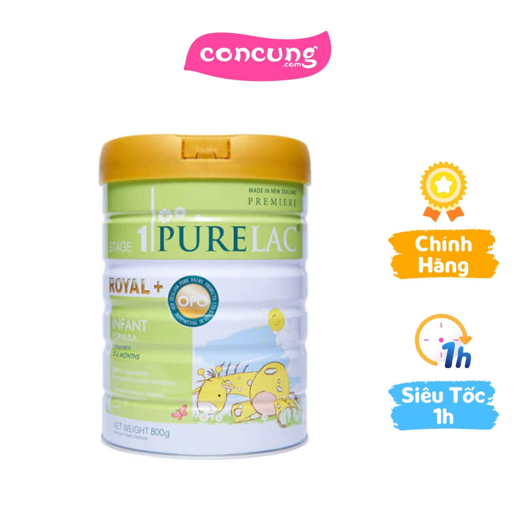 Sữa Purelac số 1 800g (0-6 tháng)