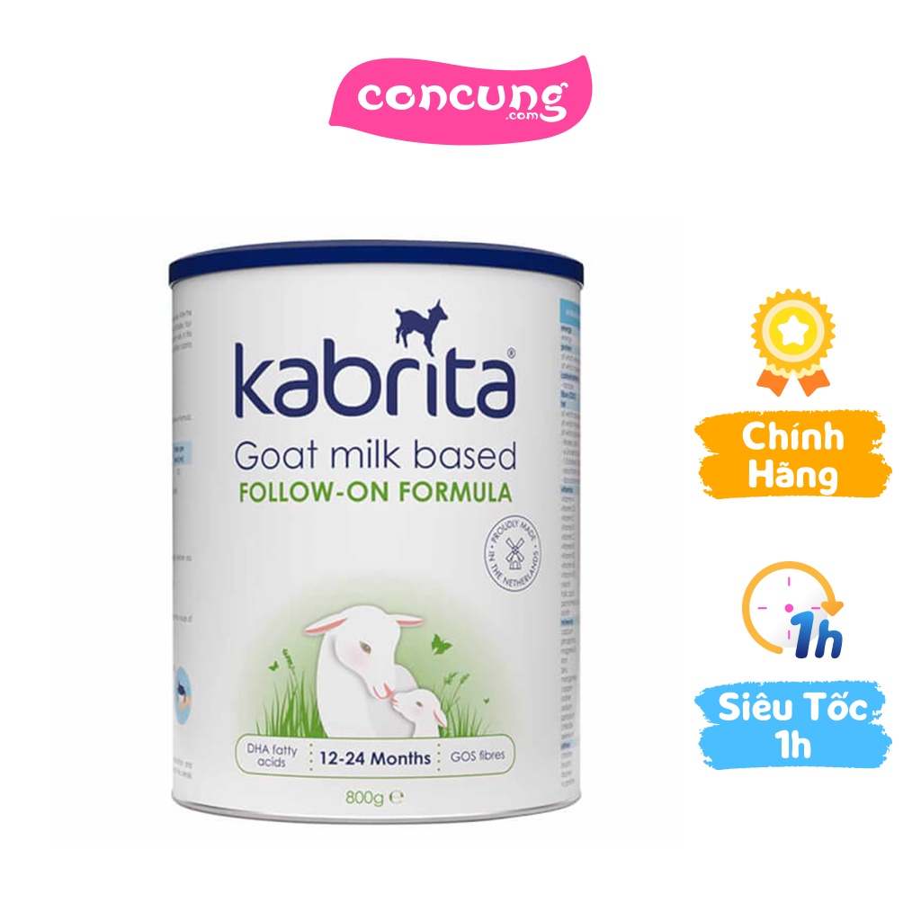 Sữa dê Kabrita Số 2 800g (1-2 tuổi)