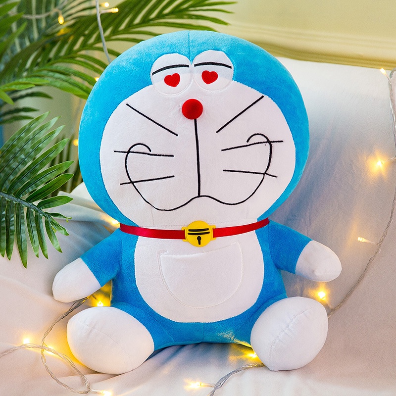 Gấu bông Doraemon 50 cm cực dễ thương - Mèo máy Doremon -Gấu bông hoạt hình - Thú nhồi bông nhập khẩu - Gấu bông giá rẻ