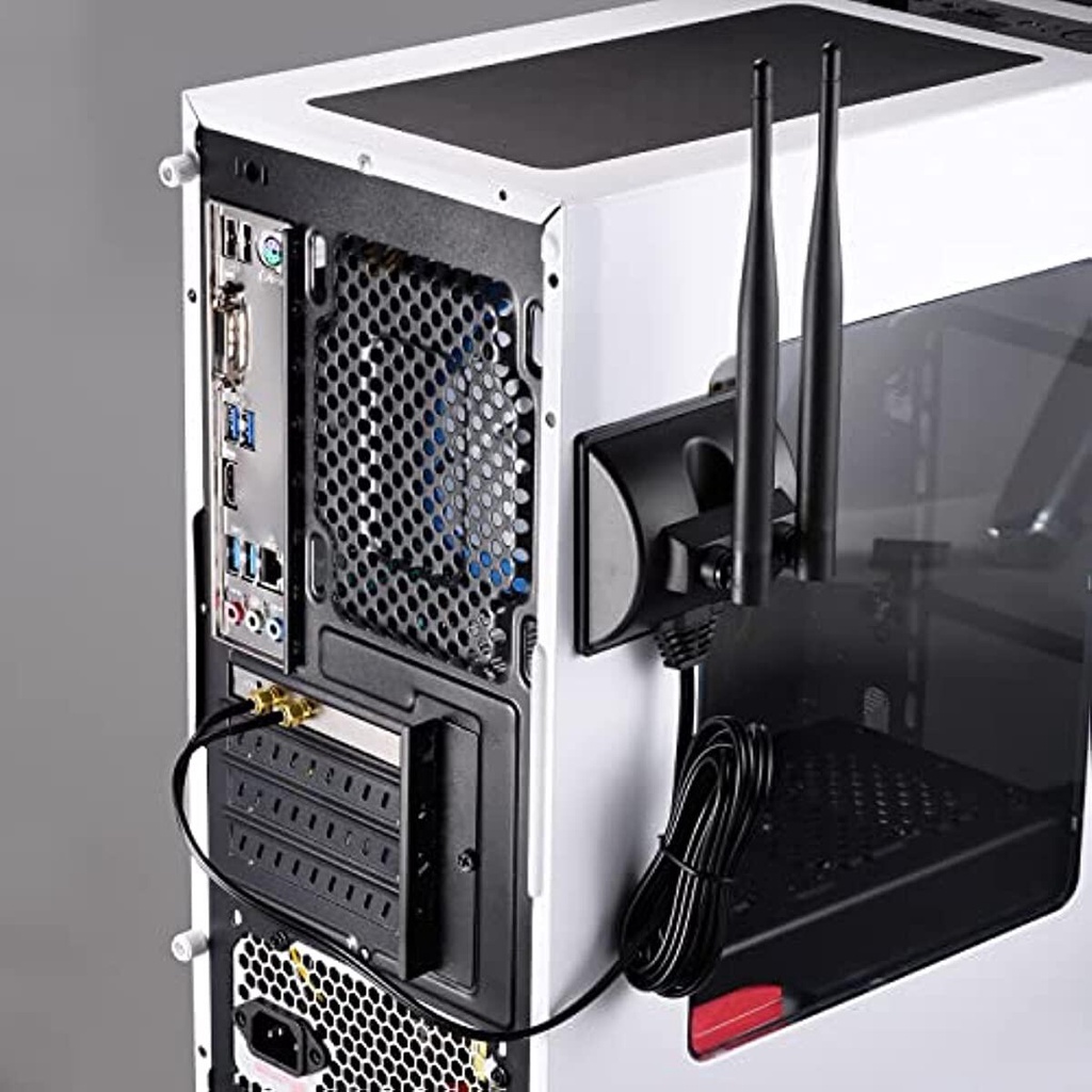 Ăng Ten WiFi Hai Băng Tần Nam Châm 2.4GHz 5GHz Cho PCI-E WiFi Thẻ USB