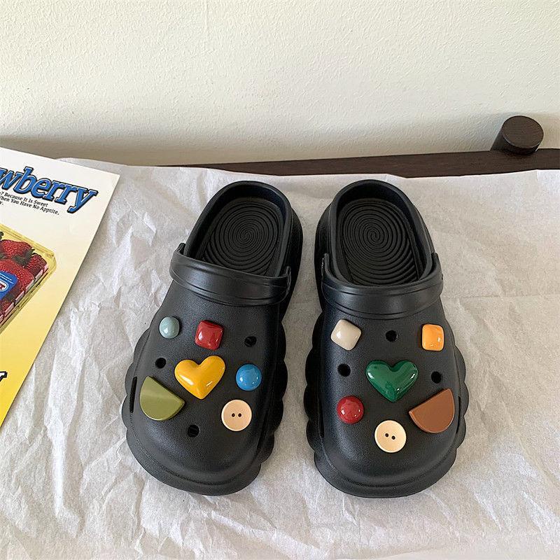 ISAHINI dép nữ dép bánh mì Giày nữ Dép Đi Trong Nhà Dành Cho Nữ 14Z23032612