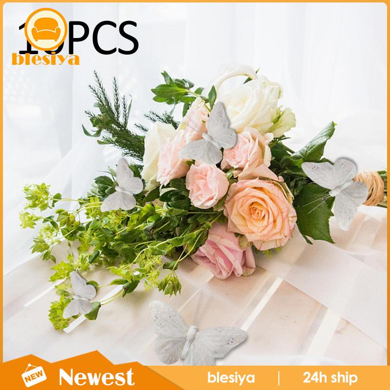 Set 10 Miếng Dán Tường Trang Trí Hình Bướm 3D Đa Ứng Dụng